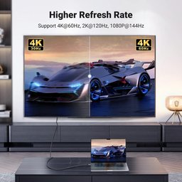 كابل UGREEN من USB-C إلى HDMI بدقة 4K وتردد 60 هرتز UGREEN 4K@60Hz USB C to HDMI Cable