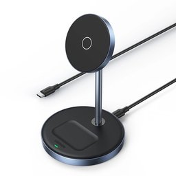 حامل شاحن لاسلكي مغناطيسي 2 في 1 من UGREEN UGREEN 2-in-1 Wireless Charger
