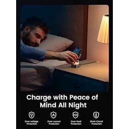 شاحن لاسلكي قابل للطي من UGREEN، حامل شحن سريع 2 في 1 بتقنية MagSafe وقوة 15 واط (معيار Qi) UGREEN Foldable Wireless Charger, Qi15W 2 in 1 Magsafe Fast Charging Stand