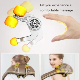 اريس uNeck جهاز مساج ثلاثي الأبعاد للرقبة والكتف – بني ARES uNeck 3D Neck shoulder massager (Brown)