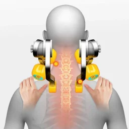 اريس uNeck جهاز مساج ثلاثي الأبعاد للرقبة والكتف – بني ARES uNeck 3D Neck shoulder massager (Brown)