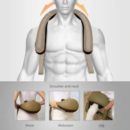 اريس uNeck جهاز مساج ثلاثي الأبعاد للرقبة والكتف – بني ARES uNeck 3D Neck shoulder massager (Brown)