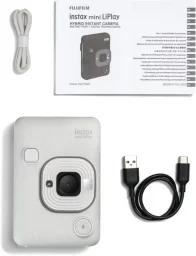 كامرة فوجي فلم انستاكس (White) Fujifilm Instax Mini LiPlay Camera (White)