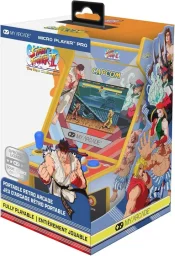 ماي آركيد DGUNL‑4185 سوبر ستريت فايتر II – برو محمول مايكرو بلاير (لعبتان في واحد) My Arcade DGUNL-4185 Super Street Fighter II – Pro Portable Retro Arcade Micro Player (2 GAMES IN 1)