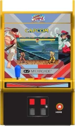 ماي آركيد DGUNL‑4185 سوبر ستريت فايتر II – برو محمول مايكرو بلاير (لعبتان في واحد) My Arcade DGUNL-4185 Super Street Fighter II – Pro Portable Retro Arcade Micro Player (2 GAMES IN 1)