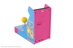 مشغل الألعاب My Arcade Ms. Pac-Man جويستيك: ألعاب أركيد الكلاسيكية، ألعاب ريترو، جهاز ألعاب فيديو صغير، وضعان للعب، هدية مثالية لأعياد الميلاد My Arcade Ms. Pac-Man Joystick Player: Arcade Classics, Retro Games, Mini Video Game Console, 2 Game Modes, Birt