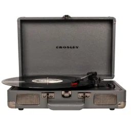 كروسلي Cruiser Deluxe مشغل أسطوانات – رمادي داكن (Slate) Crosley Cruiser Deluxe - Slate