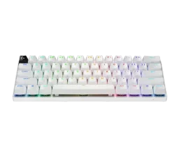 لوجيتك Pro X 60 لايتسبيد وايرلس لوحة مفاتيح ألعاب (Tactile) أبيض Logitech Pro G PRO  X 60 Lightspeed Wireless Gaming Keyboard (Tactile) White