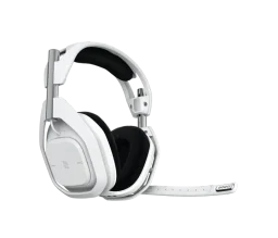سماعة رأس لاسلكية لوجيتك أسترو A50 X بتقنية LIGHTSPEED – أبيض مع قاعدة الشحن Logitech Astro A50 X Lightspeed Wireless Headset White + Basestation