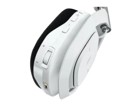 سماعة رأس لاسلكية لوجيتك أسترو A50 X بتقنية LIGHTSPEED – أبيض مع قاعدة الشحن Logitech Astro A50 X Lightspeed Wireless Headset White + Basestation