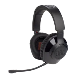 سماعة الألعاب اللاسلكية JBL Quantum 350 مع ميكروفون بوم JBL Quantum 350 Wireless Over-Ear Gaming Headset with Boom Microphone - Black