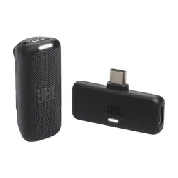 ميكروفون JBL Quantum Stream Wireless مع منفذ USB-C JBL Quantum Stream Wireless USB-C Wearable Microphone with Receiver - Black