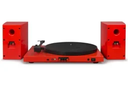 كروسلي T100 مشغل أسطوانات – أحمر Crosley T100 Turntable - Red