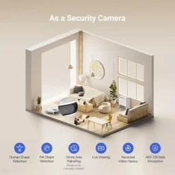 مكنسة روبوتية من EZVIZ RS20 Pro تجمع بين الكنس والمسح EZVIZ RS20 Pro Robot Vacuum & Mop Combo with All-in-One Multi-Station
