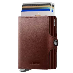 محفظة سيكريد مزدوجة بلون الغسق – بني داكن Secrid Twinwallet Dusk TDu-Dark Brown+