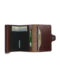 محفظة سيكريد مزدوجة بلون الغسق – بني داكن Secrid Twinwallet Dusk TDu-Dark Brown+