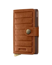 محفظة سيكريد صغيرة بنقش خطوط – لون كونياك Secrid Miniwallet Emboss Lines
MEl-Cognac+