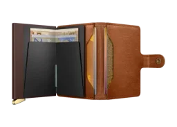 محفظة سيكريد صغيرة بنقش خطوط – لون كونياك Secrid Miniwallet Emboss Lines
MEl-Cognac+