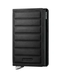 محفظة سيكريد رفيعة بنقش خطوط – أسود Secrid Slimwallet Emboss Lines
SEl-Black+