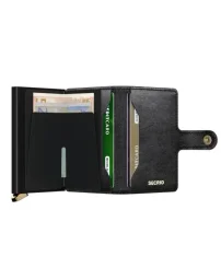 محفظة صغيرة سيكريد بنقشة ماسية بارزة – لون أسود Secrid Miniwallet Emboss
Diamond MEd-Black+
