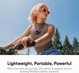 الحزمة القياسية لكاميرا إنستا 360 جو ألترا - اللون الأسود Insta360 GO Ultra Standard Bundle - Black