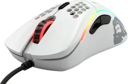 ماوس الألعاب السلكي جلوريوس موديل دي (Model D) - لون أبيض مطفي Glorious Model D Wired Gaming Mouse - Matte White