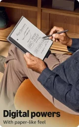 أمازون كيندل سكرايب (إصدار 2024) مع قلم بريميوم - سعة 64 جيجابايت Amazon Kindle Scribe (2024) with Premium Pen - 64GB