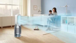 دايسون جهاز تنقية وترطيب وتبريد الهواء PH 06 - اللون الأبيض Dyson Purifier Humidify+Cool PH3A - White