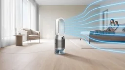 دايسون جهاز تنقية وترطيب وتبريد الهواء PH 06 - اللون الأبيض Dyson Purifier Humidify+Cool PH3A - White