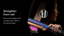 مصفف شعر دايسون أيرستريت HT01 – أزرق بروسي Dyson Airstrait HT01 - Prussian Blue