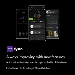 سماعات دايسون أون تراك WP02 - لون سيراميك سينابار (Ceramic Cinnabar) Dyson OnTrac Headphones WP02 - Ceramic Cinnabar