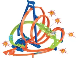 مجموعة مسارات هوت ويلز "إيبيك كراش داش" Hot Wheels Epic Crash Dash Track Set