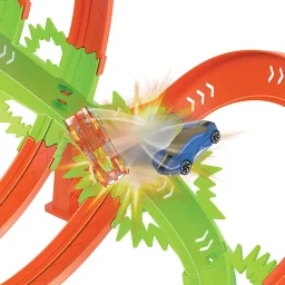مجموعة مسارات هوت ويلز "إيبيك كراش داش" Hot Wheels Epic Crash Dash Track Set