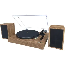 جهاز تشغيل أسطوانات "إم جي آي" (MJI H-100 Turntable) - خشبي MJI H-100 Turntable - Wood