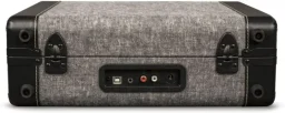 مشغل أسطوانات "كروسلي" ديلوكس التنفيذي مع خاصية إرسال البلوتوث - لون دخاني Crosley Bluetooth Out Deluxe Executive Turntable - Smoke