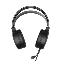 سماعة الألعاب "جيم أون ريفن سترايك" (GAMEON GOT100 Ravenstrike) بإضاءة RGB - لون أسود GAMEON GOT100 Ravenstrike RGB Gaming Headset - Black