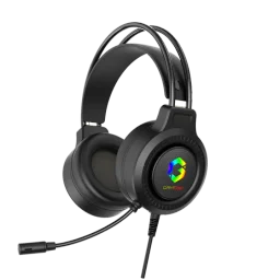سماعة الألعاب "جيم أون شادو فاير" (GAMEON GOT101 Shadowfire) بإضاءة RGB - لون أسود GAMEON GOT101 Shadowfire RGB Gaming Headset - Black