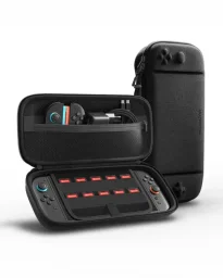 حقيبة حمل "أمايزينج ثينج بلاي شيلد EDC" لجهاز نينتندو سويتش 2 - لون أسود AmazingThing Nintendo Switch 2 PlayShield EDC Carrying Case - Black