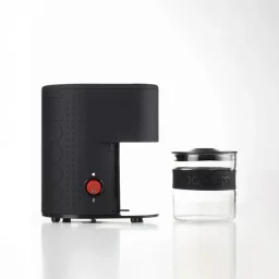 مطحنة قهوة "بودوم بيسترو" كهربائية بشفرات مخروطية  - لون أسود Bodum Bistro Electric Burr Coffee Grinder - Black