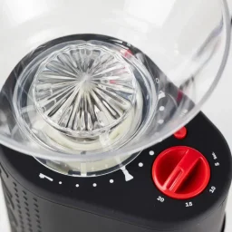 مطحنة قهوة "بودوم بيسترو" كهربائية بشفرات مخروطية  - لون أسود Bodum Bistro Electric Burr Coffee Grinder - Black