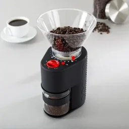 مطحنة قهوة "بودوم بيسترو" كهربائية بشفرات مخروطية  - لون أسود Bodum Bistro Electric Burr Coffee Grinder - Black