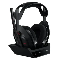 أسترو A50 لايت سبيد سماعة ألعاب لاسلكية - أسود + قاعدة إرساء - أسود Astro A50 LIGHTSPEED Wireless Gaming Headset Black + Base Station Black
