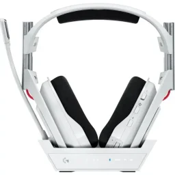 أسترو A50 لايت سبيد سماعة ألعاب لاسلكية - أبيض + قاعدة إرساء - أبيض Astro A50 LIGHTSPEED Wireless Gaming Headset White + Base Station White