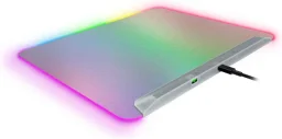 ريزر فايرفلاي V2 برو لوحة ماوس ألعاب مضيئة بالكامل مع إضاءة RGB، منفذ Type C - إصدار فانتوم الأبيض Razer Firefly V2 Pro Fully Illuminated RGB Gaming Mouse Mat, Type C - Phantom White Edition
