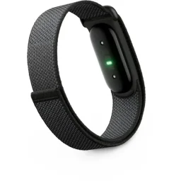 جوجل فيتبيت إير متعقب اللياقة البدنية القابل للارتداء - أسود Google Fitbit Air Wearable Fitness Tracker - Black