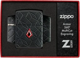 زيبو ولاعة دايموند باترن مضادة للرياح Zippo Diamond Pattern Windproof Lighter