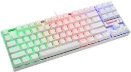 ريدراجون Kumara K552W لوحة مفاتيح ألعاب ميكانيكية سلكية RGB - أبيض Redragon Kumara K552W RGB Wired Mechanical Gaming Keyboard - White