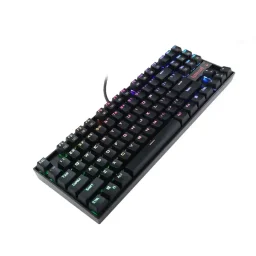ريدراجون Kumara K552RGB-1 لوحة مفاتيح ألعاب ميكانيكية سلكية TKL - بلاك / بلو سويتش Redragon Kumara K552RGB-1 TKL Wired Mechanical Gaming Keyboard - Black / Blue Switch