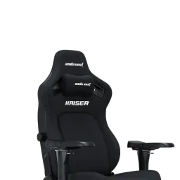 أندا سيت Kaiser 4 كرسي ألعاب XL، قماش كيتان - كاربون بلاك AndaSeat Kaiser 4 XL Gaming Chair, Linen Fabric - Carbon Black