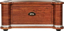 كروسلي حامل مشغل أسطوانات جوكبوكس لـ CR1215A-WA ديجيتال LED جوكبوكس - جوزي CROSLEY Jukebox Stand for CR1215A-WA Digital LED Jukebox - WALNUT